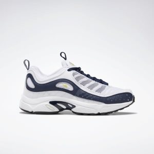 Reebok Daytona DMX II Turnschuhe Damen - Weiß/Navy/Schwarz - DE 502-YRX